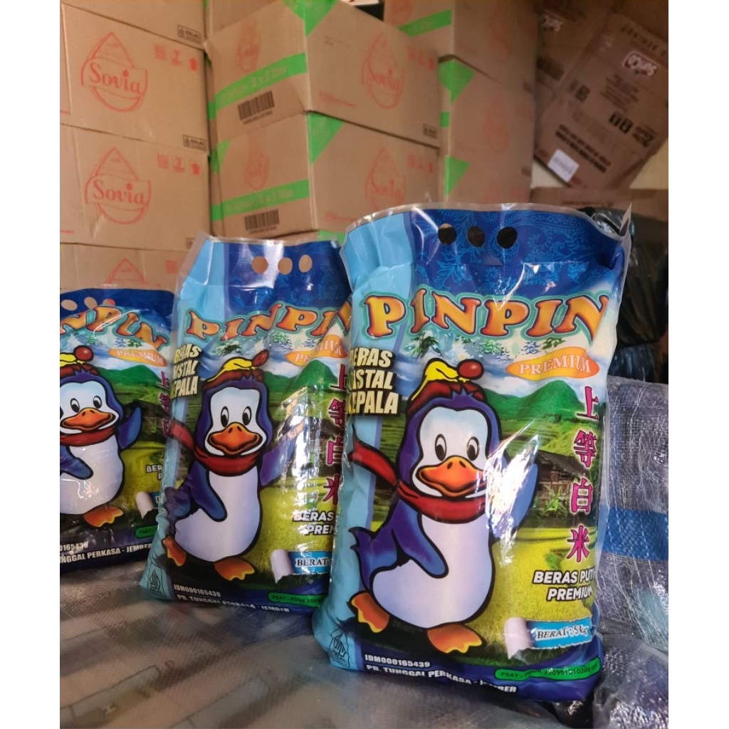 

Pinpin Beras Premium 5kg x 2Pack