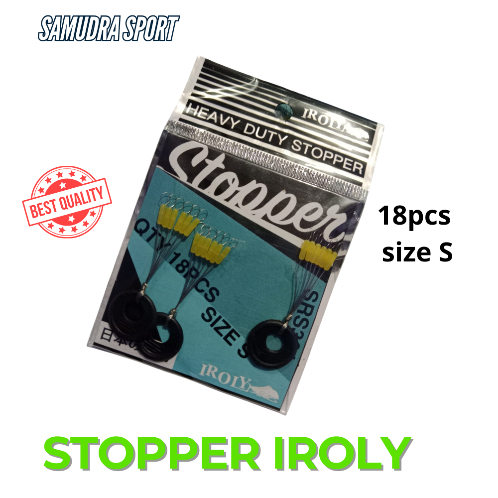 IROLY STOPER ISI 18 HITAM / STOPPER IROLY