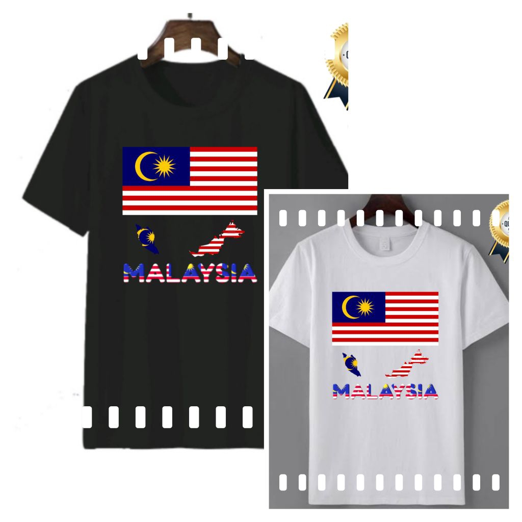 KAOS MALAYSIA KAOS NEGARA MALAYSIA (DEWASA-ANAK)