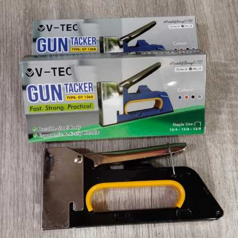 

Gun tacker besi GT-1368 V Tec / Hekter tembak Vtec GT 1368 (914025)