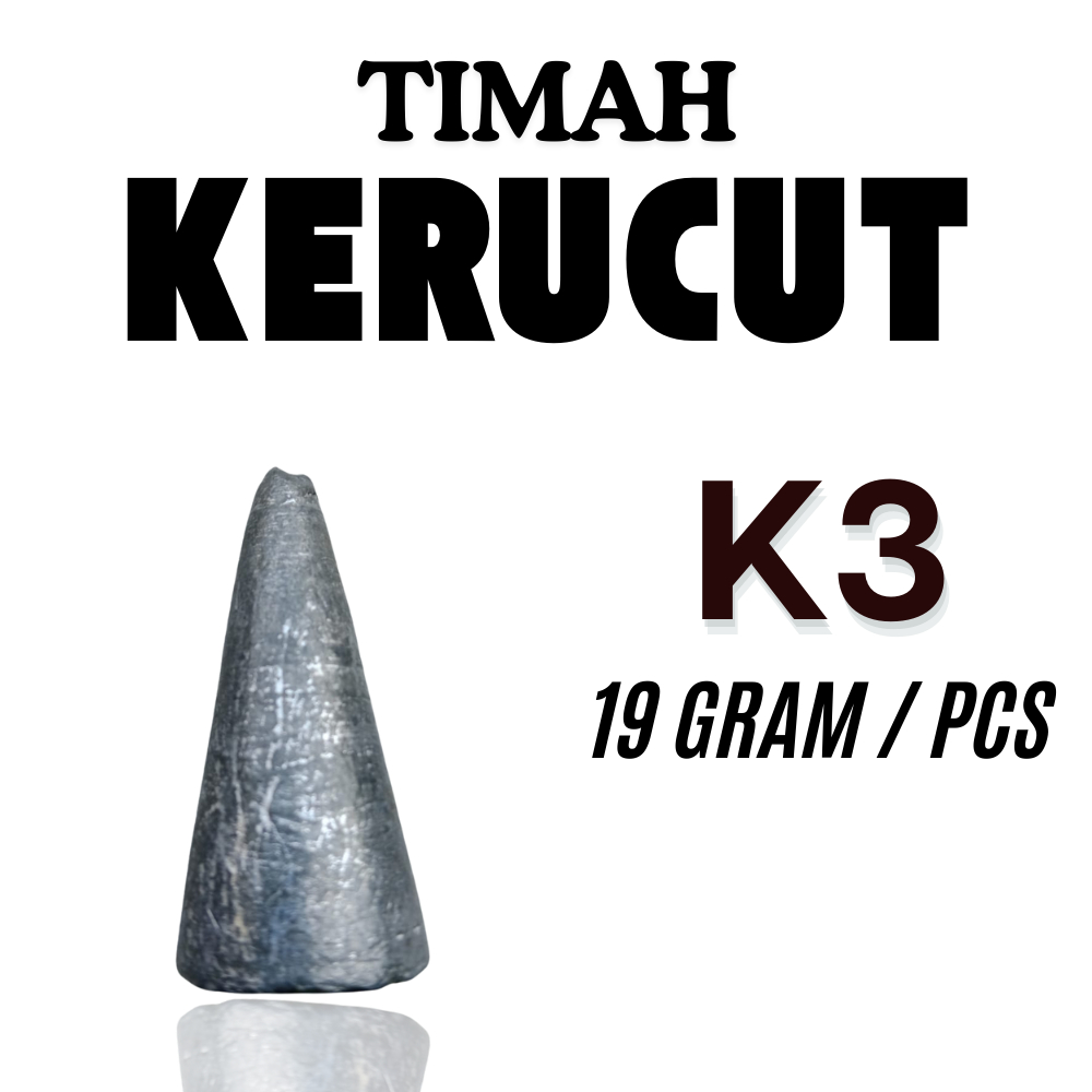 TIMAH PANCING KERUCUT K3 / TIMAH LAUT / TIMAH PANCING / TIMAH MANCING