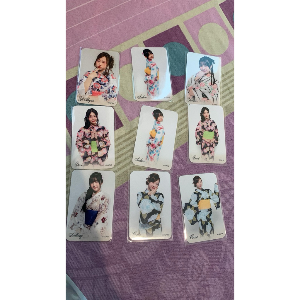 Photocard KLP48 Yukata Edition