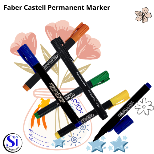 

Spidol Faber Castell Slim Permanen/Creative Marker Faber Castell Permanent