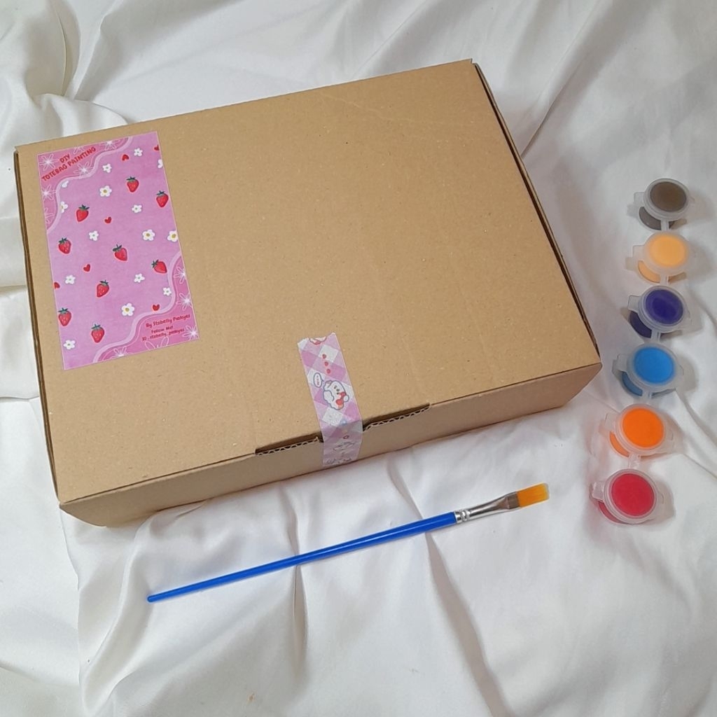 

DIY Totebag Painting Kanvas 6 Oz (35×40) || Totebag || Melukis Tas