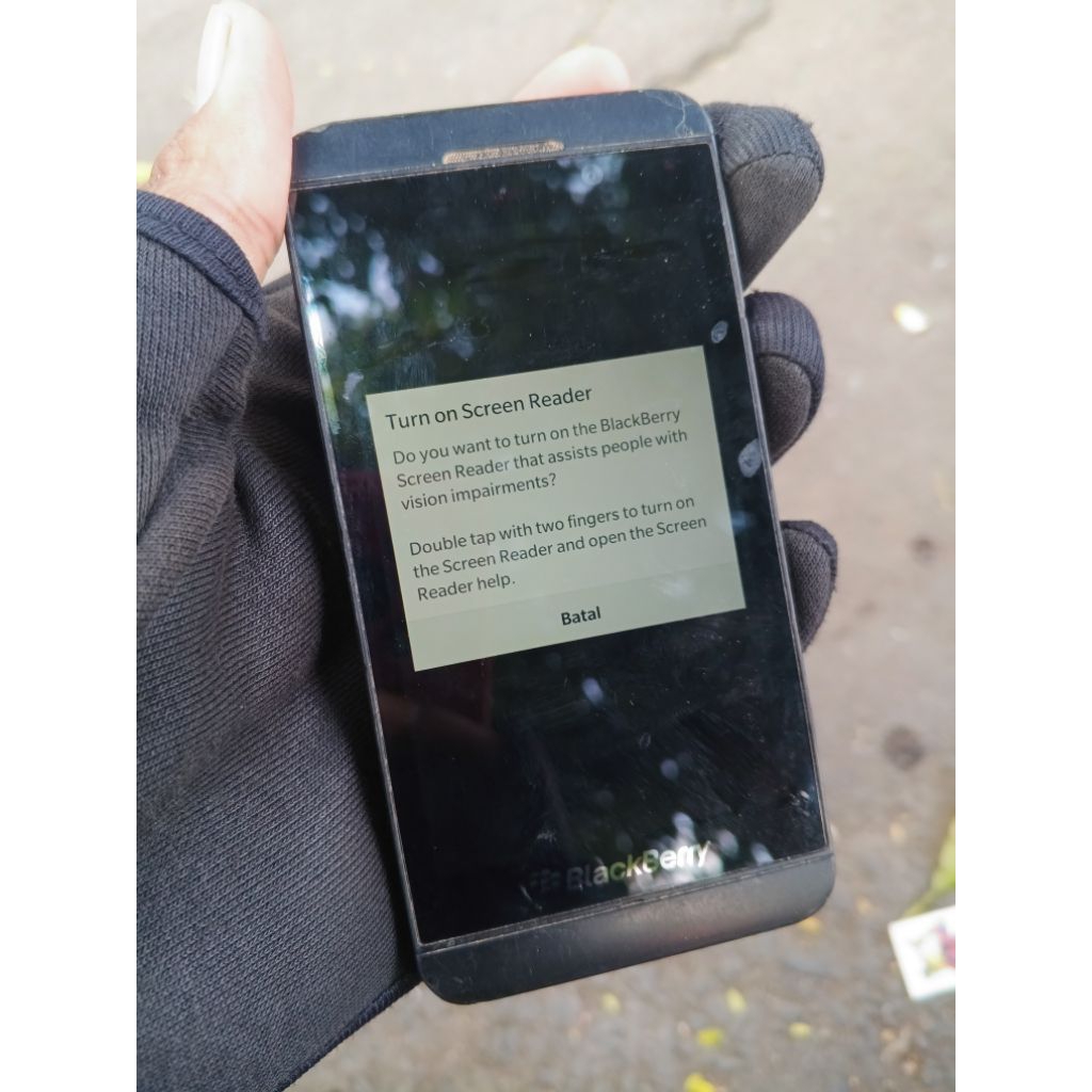 blackberry Z10 BB jadul