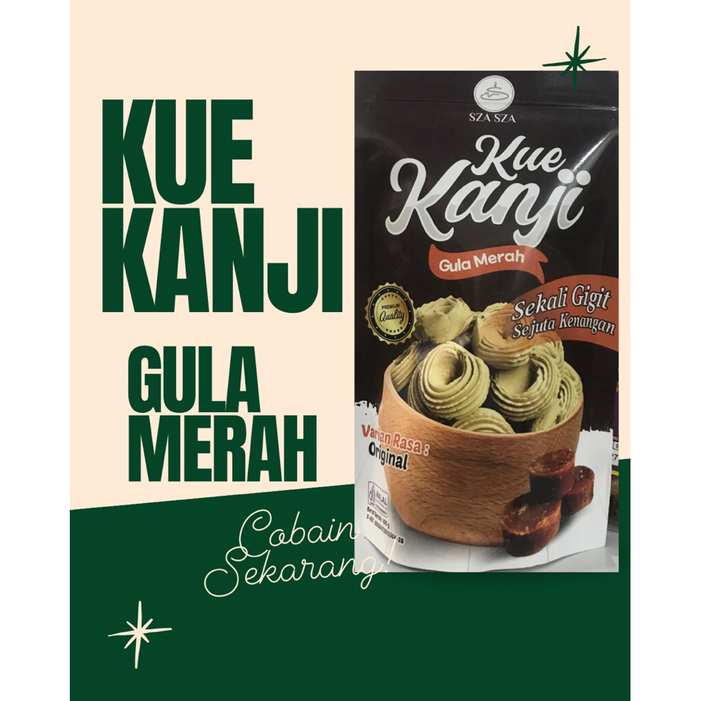 

Kue Kanji Gula Merah Premium – Camilan Tradisional Renyah & Manis | 100gr Varian Original