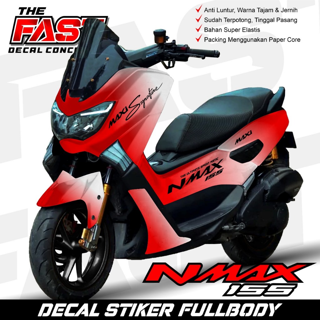 Decal Sticker Yamaha Nmax 155 Old GUNDAM Fullbody 2015-2019 Decal stiker nmax old GUNDAM / stiker nm