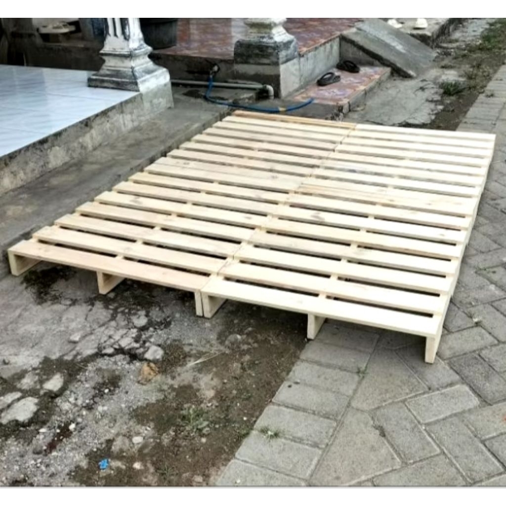 PALET TATAAN KASUR JATI BELANDA/DIPAN TEMPAT TIDUR