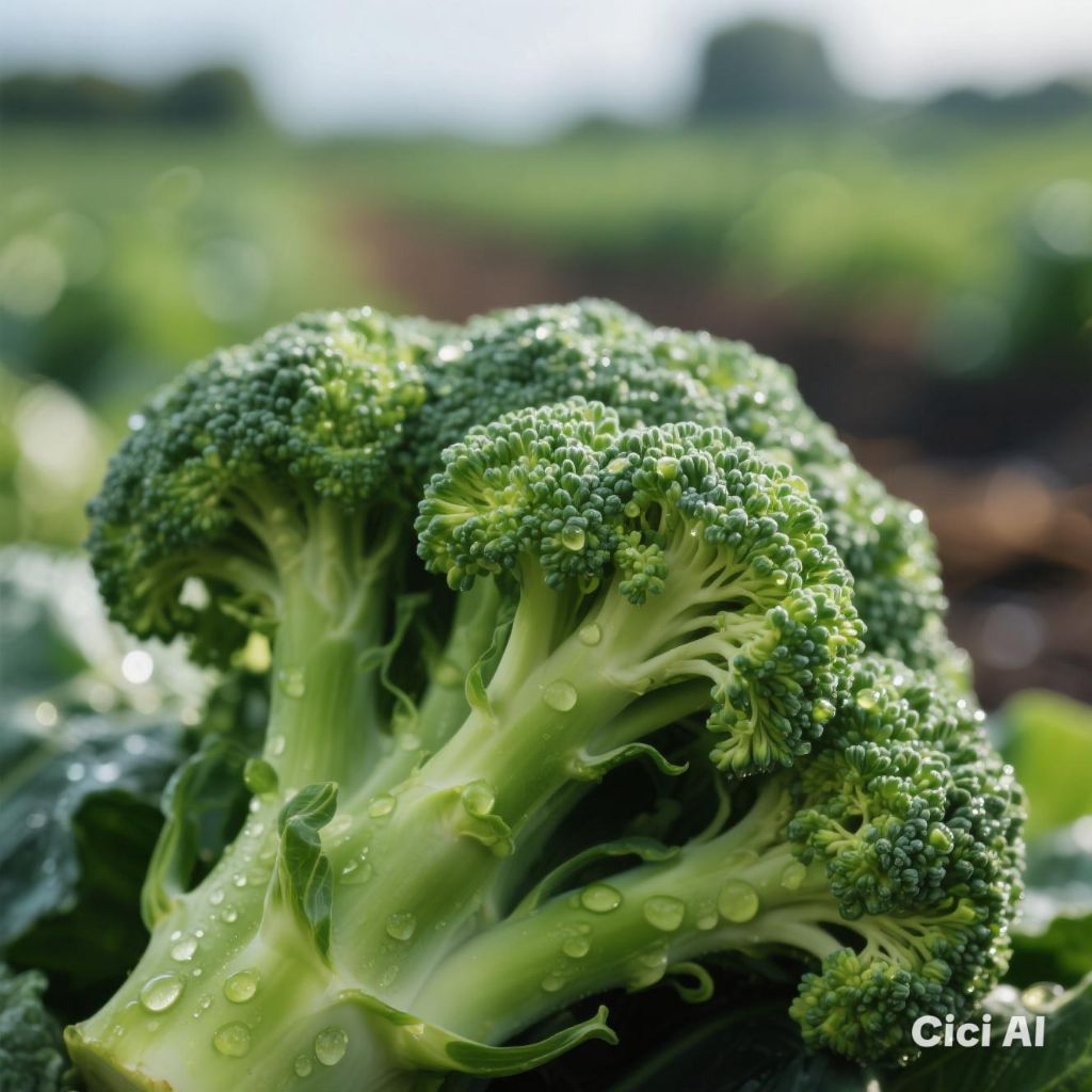 

Sayur brokoli segar murah baru petik langsung dari petani