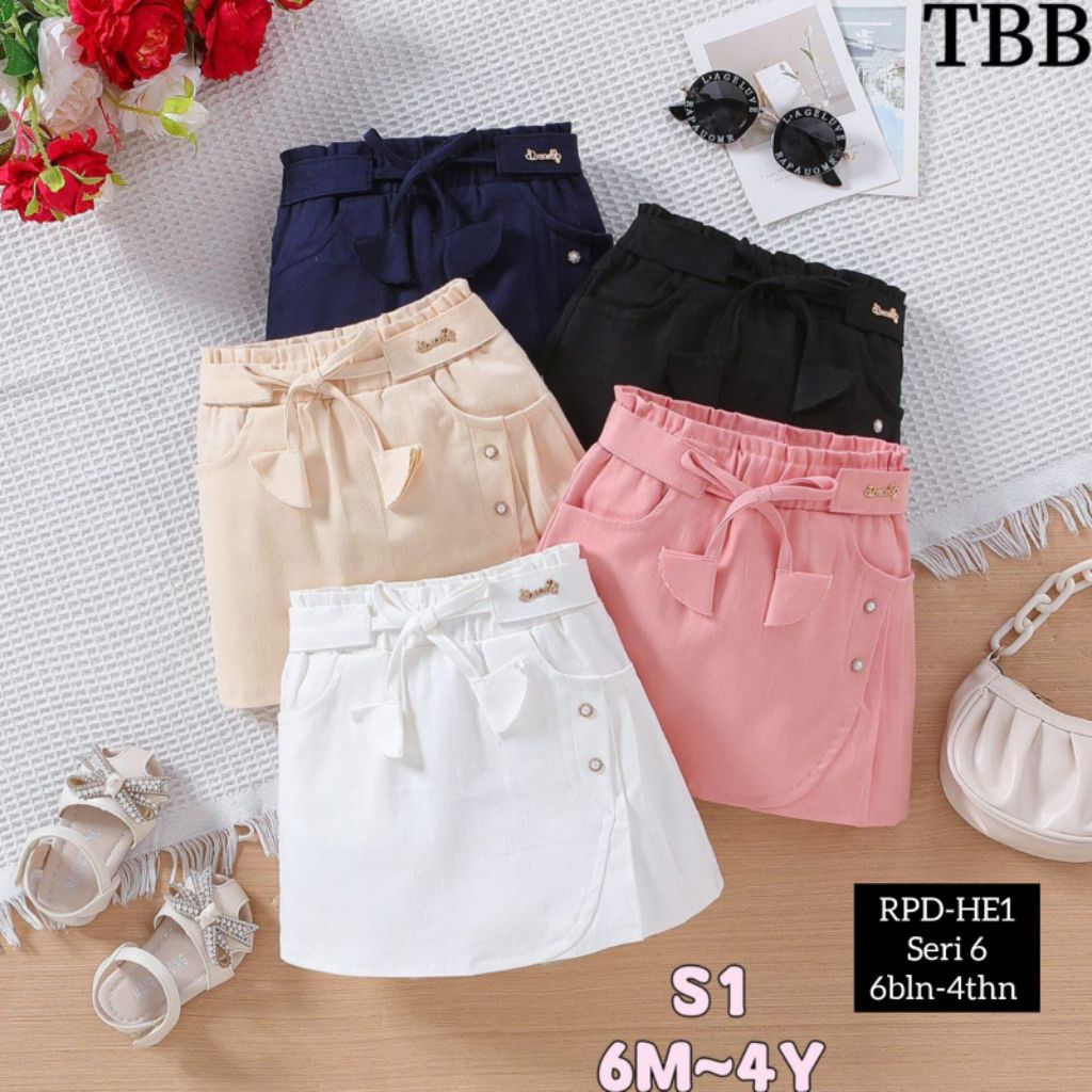HOTPAND TBB ANAK BAYI/ROK KATUN STREET IMPORT ANAK/ROK MINI ANAK CEWEK