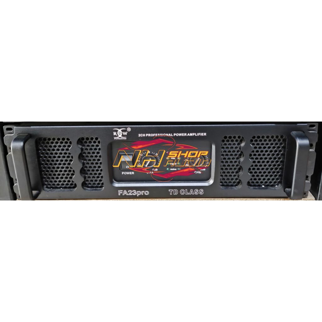 Power RDW FA23PRO TD Class *2x3300Watt Power Amplifier Rdw Fa23pro / Fa23000 Terbaru Power Ampli Rdw