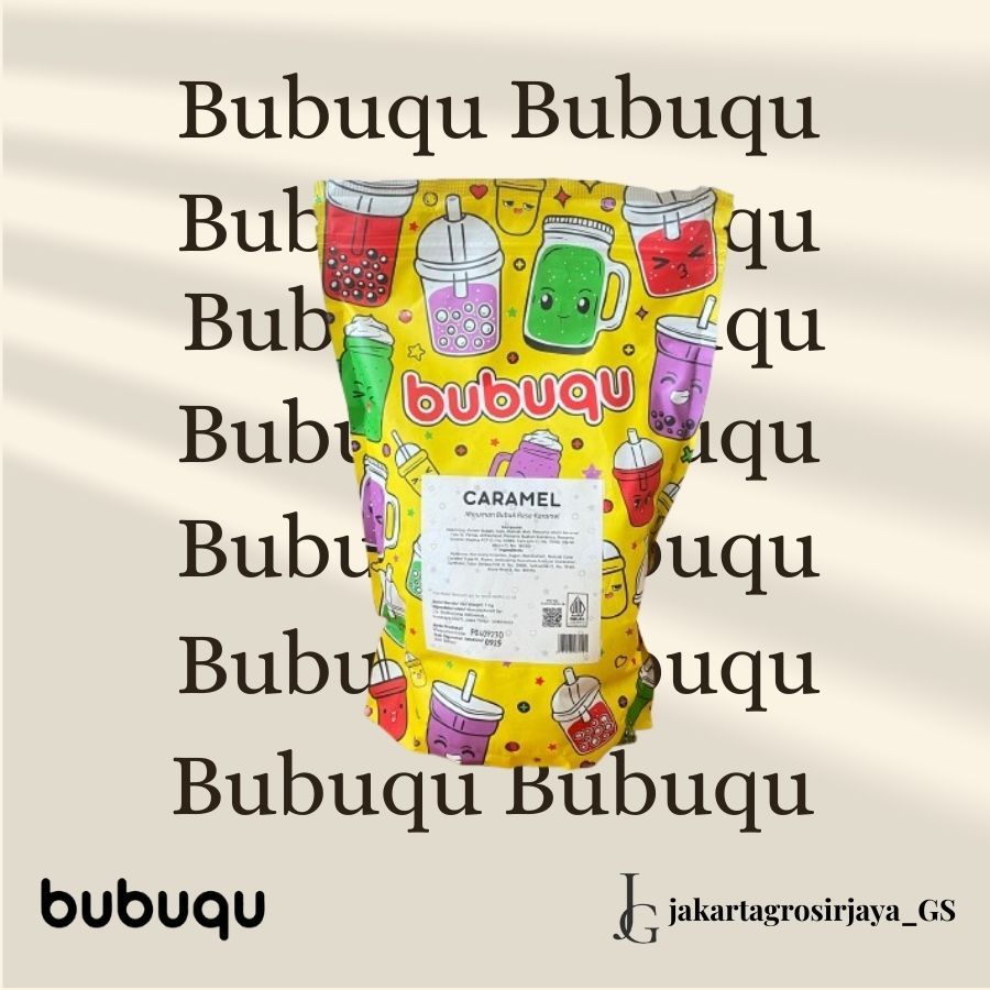 

Bubuqu Powder Drink Caramel Latte - Bubuk Minuman Karamel Susu 1 Kg