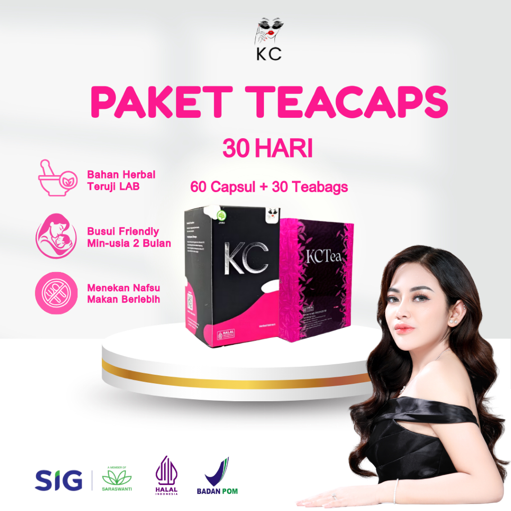 

PAKET TEACAPS - 30 Teh Herbal + KC 60 KAPSUL