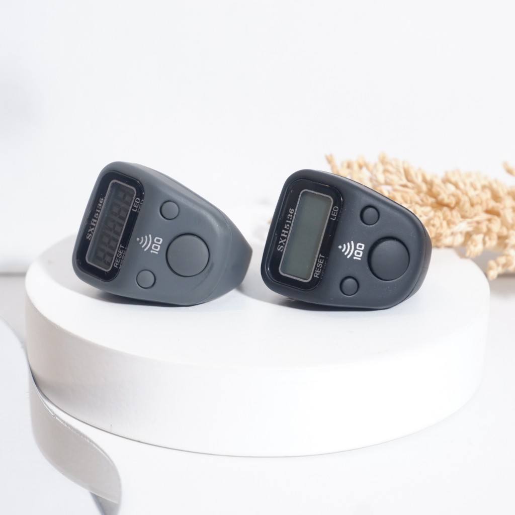 aminaaa.id - tasbih digital cincin mira beep polos led daily