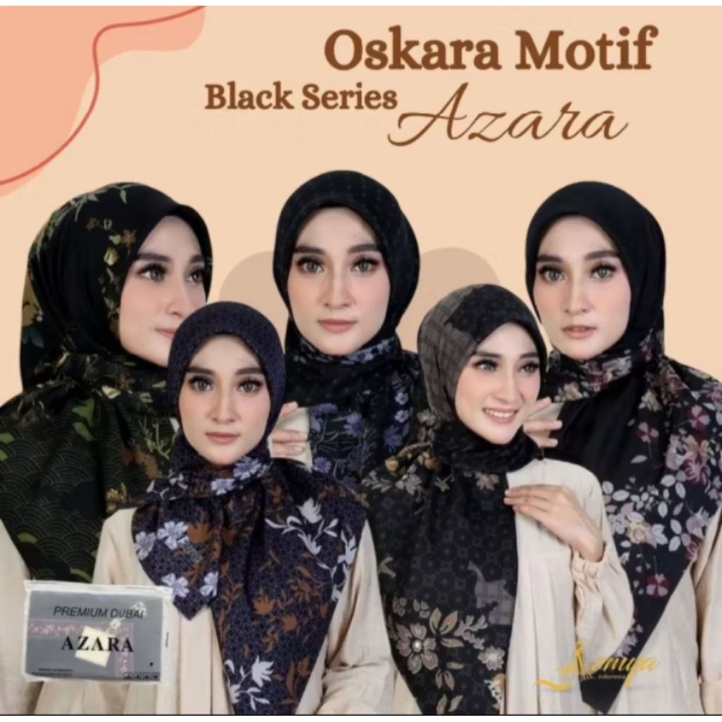 Hijab Azara Motif