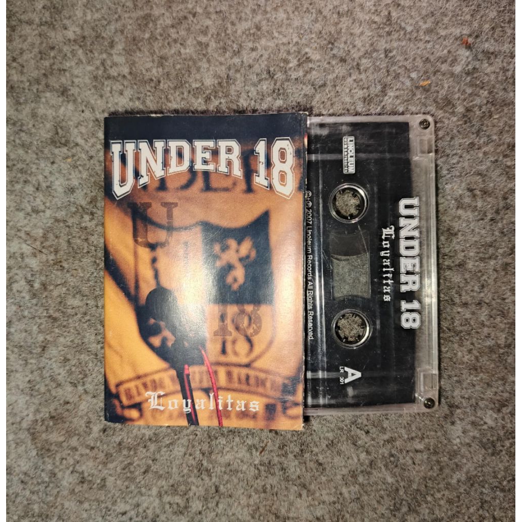 Kaset Under 18 Album Loyalitas (Original)
