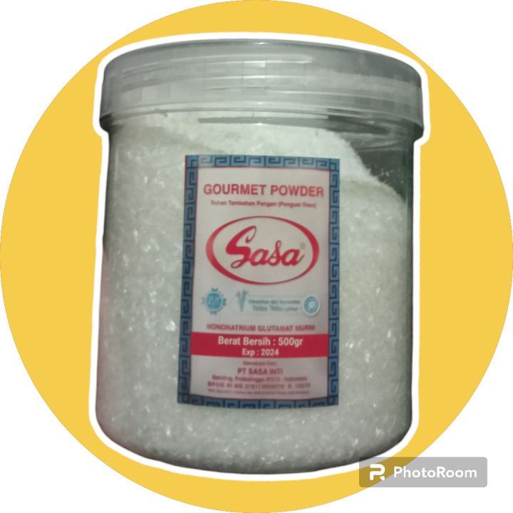 

Sasa Micin Curah Kemasan Toples 500 Gram - Penyedap Rasa - Food