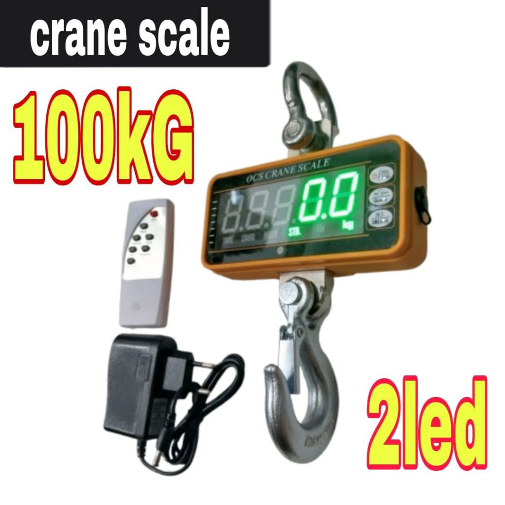 crane scale 100kg timbangan gantung digital 100 kg