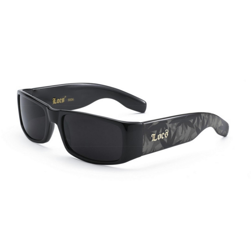Locs sunglasses 9006 Cholo Black Genjay Leaf