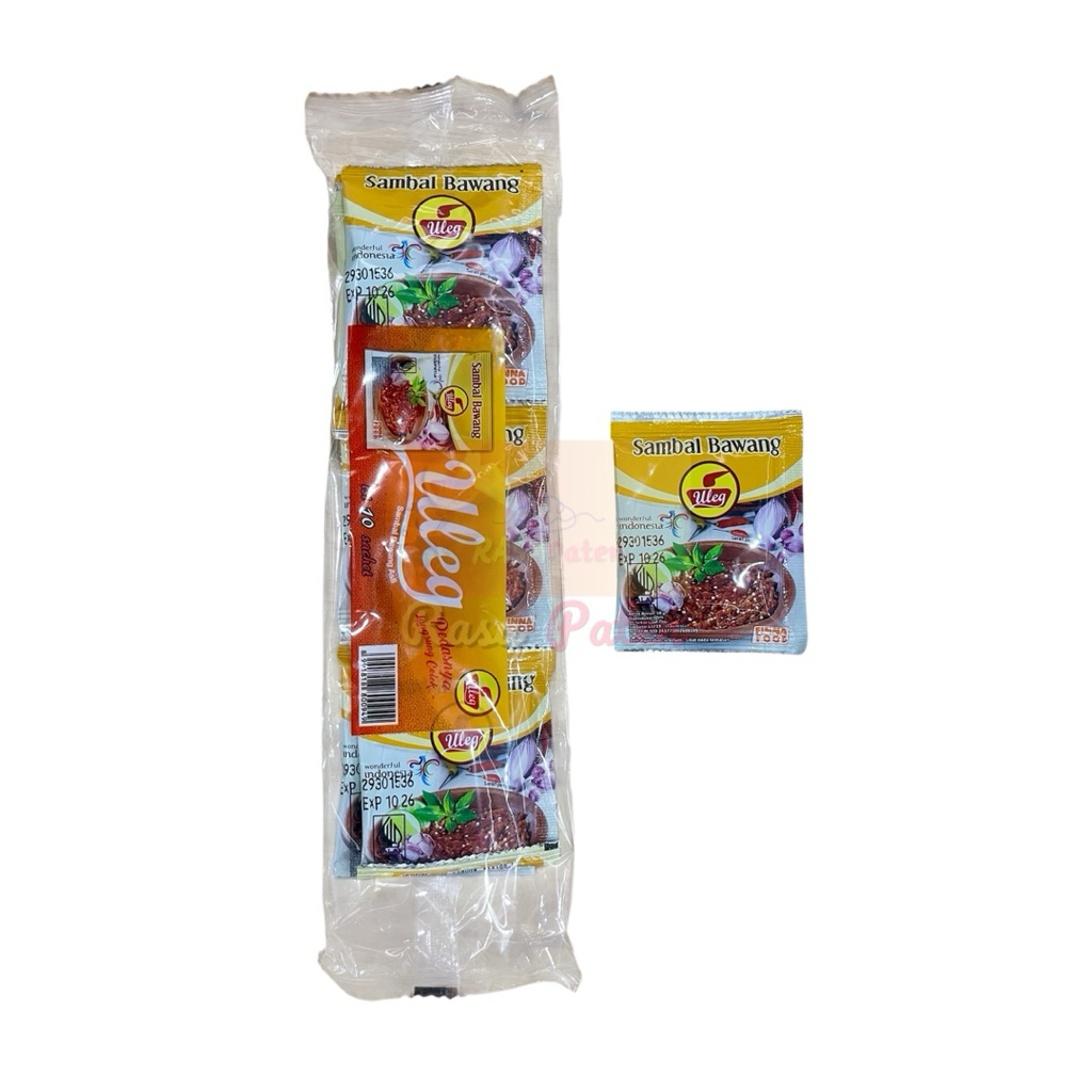 

SAMBAL BAWANG FINNA ULEG 18 gr HALAL BPOM RI Sambel Uleg Finna Food
