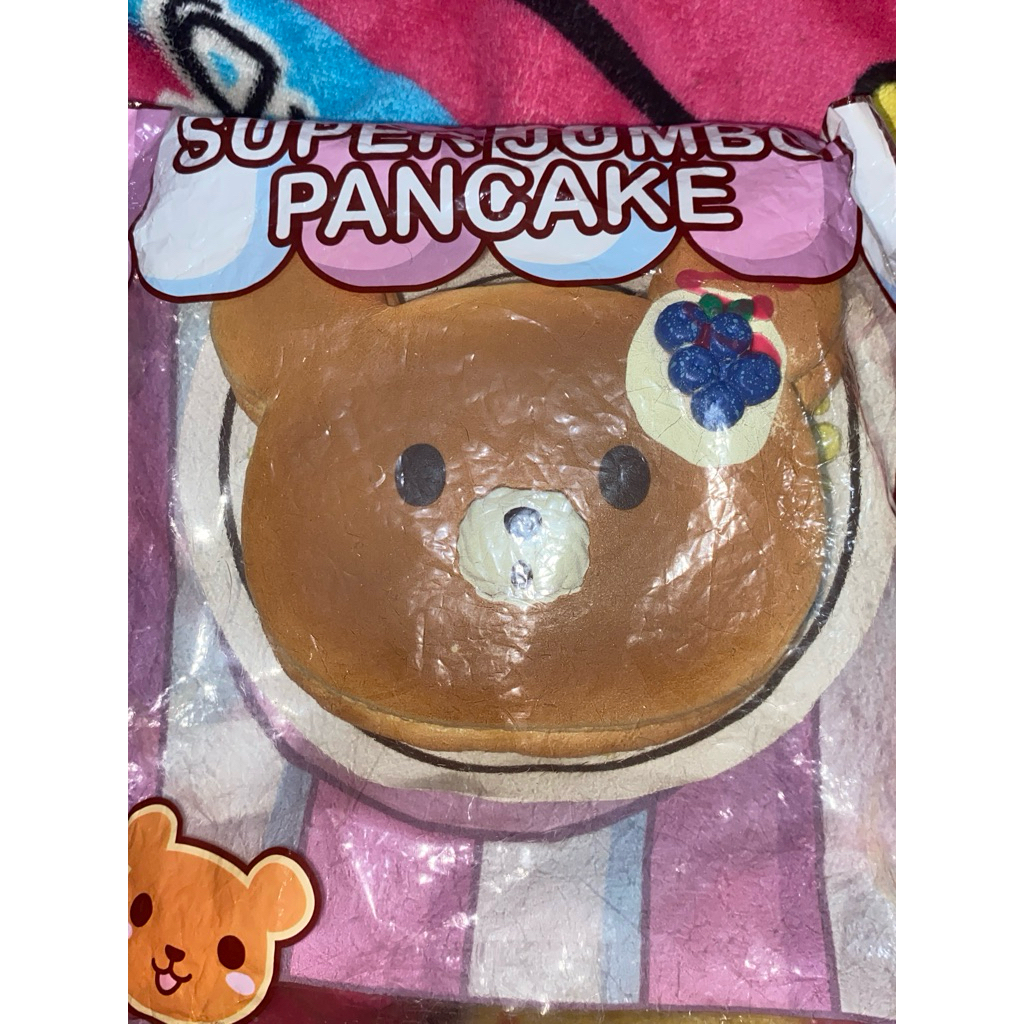 BEGGINGTOME X squishy preloved pancake jumbo punimaru bluberry