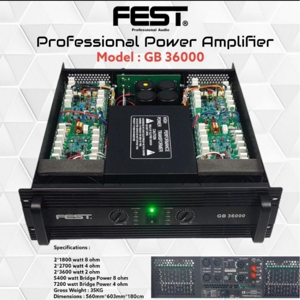 Power FEST GB-36000 Class Gb Original Fest