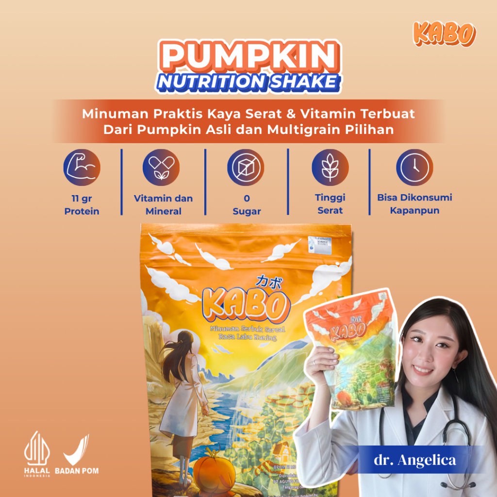 

Kabo Big Pouch (14 Sachets) - Meal Replacement Pumpkin
