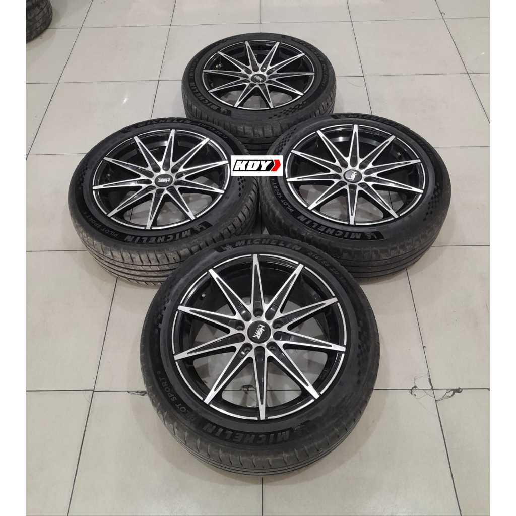 VELG MOBIL BEKAS HSR KCCX R17 PCD 5X114,3 INOVA X PANDER RUSH TERIOS HRV BRV DLL