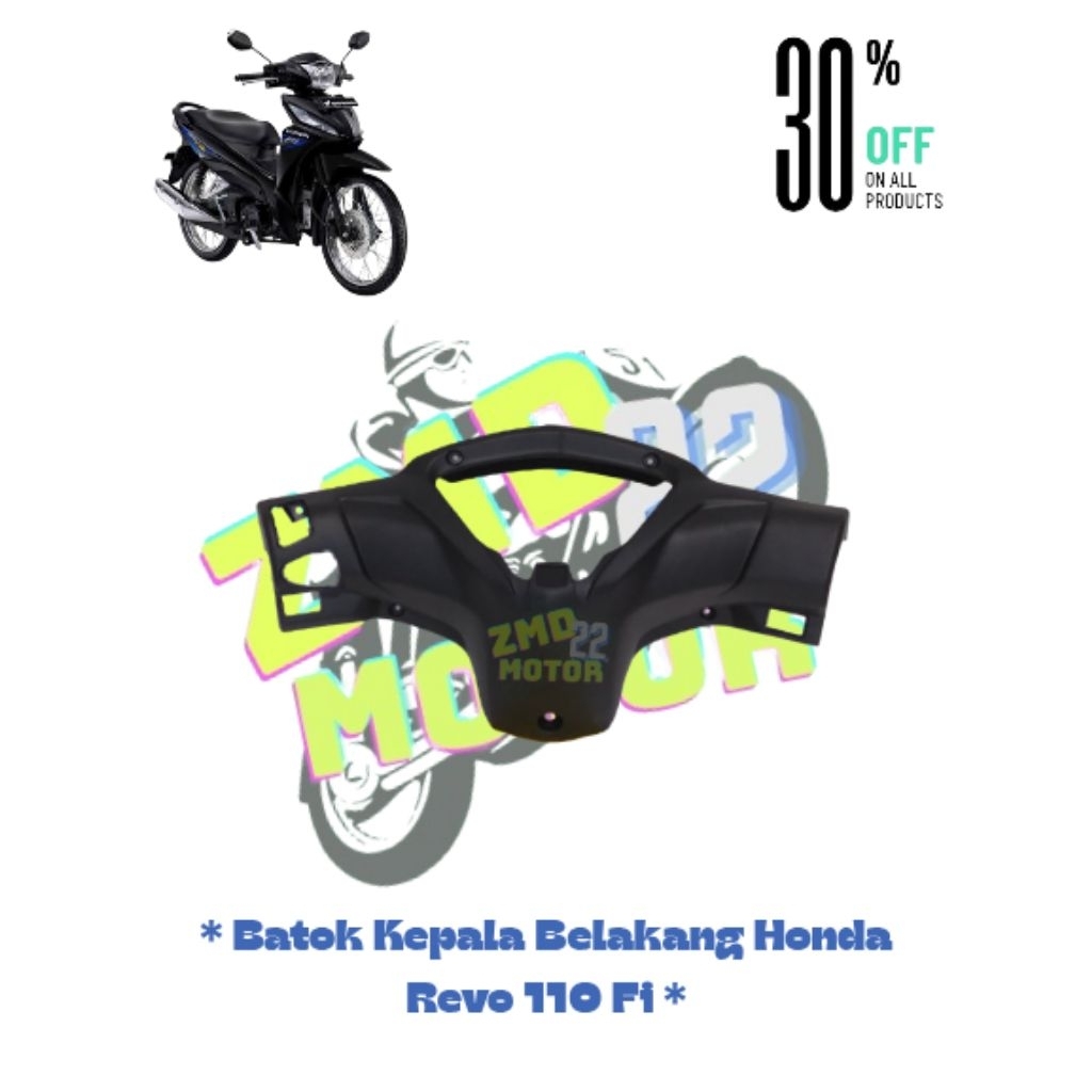 BATOK KEPALA BELAKANG REVO FIT FI INJEKSI // BATOK BELAKANG REVO FI