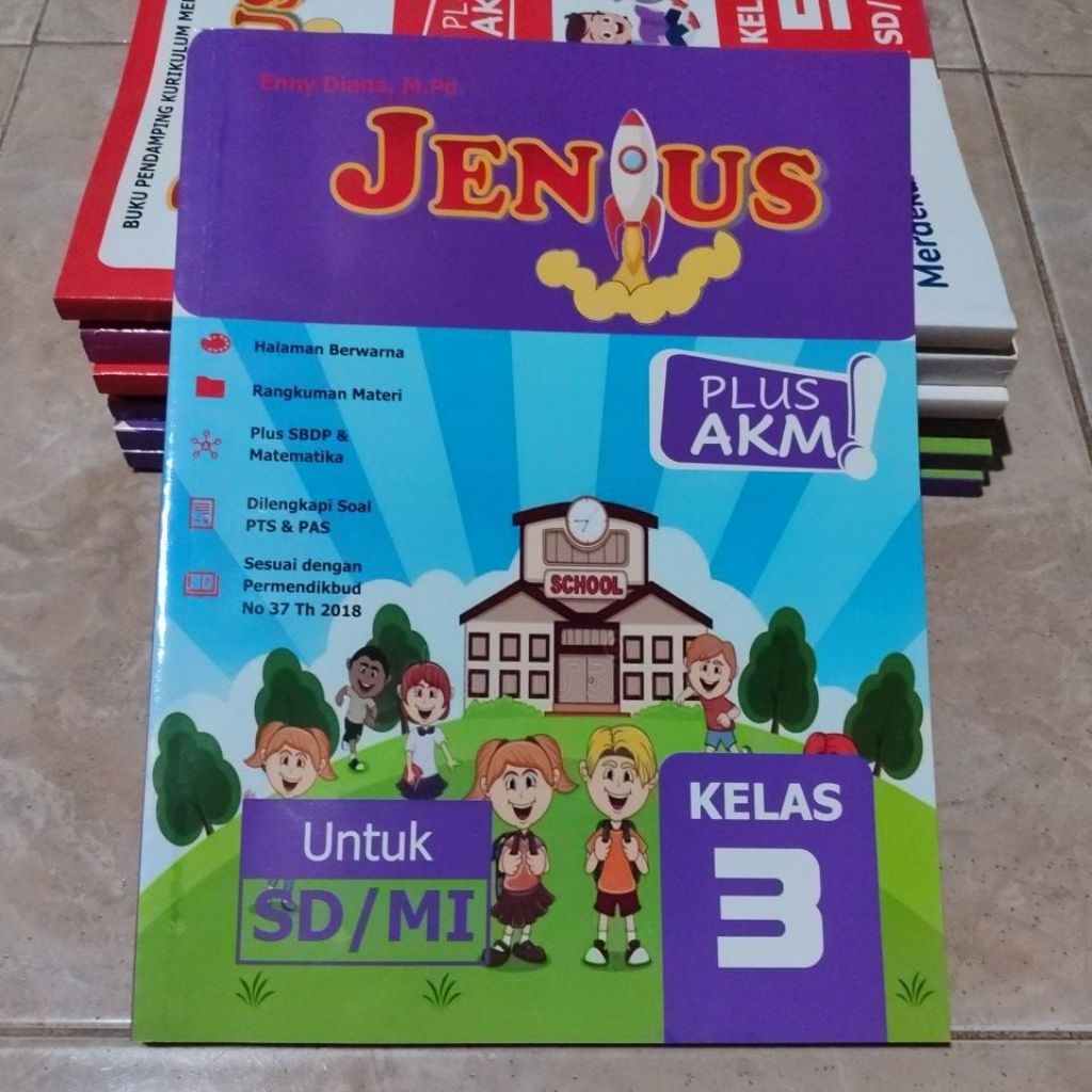 JENIUS Plus AKM Buku Pendamping KURIKULUM MERDEKA untuk SD/MI Kelas 3 Semester 1