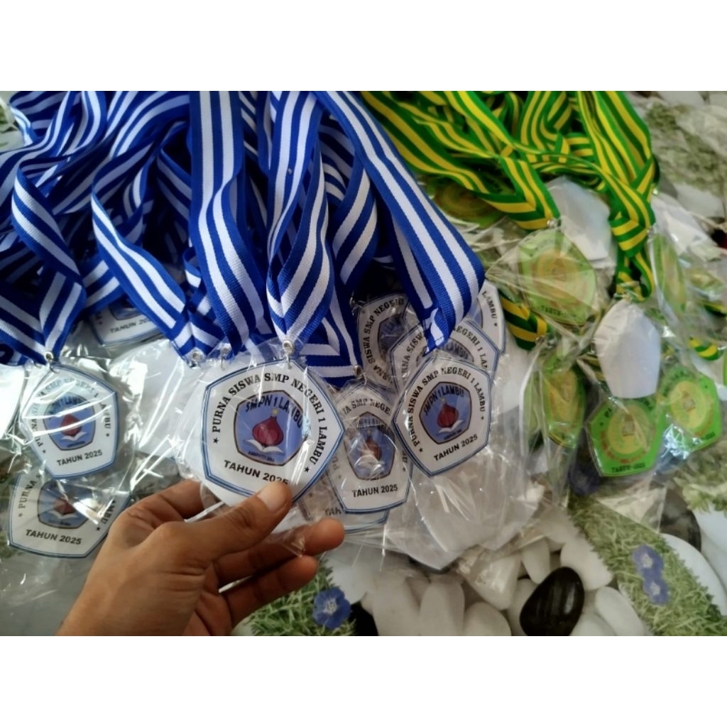 MEDALI AKRILIK RESIN / MEDALI WISUDA MODEL RESIN