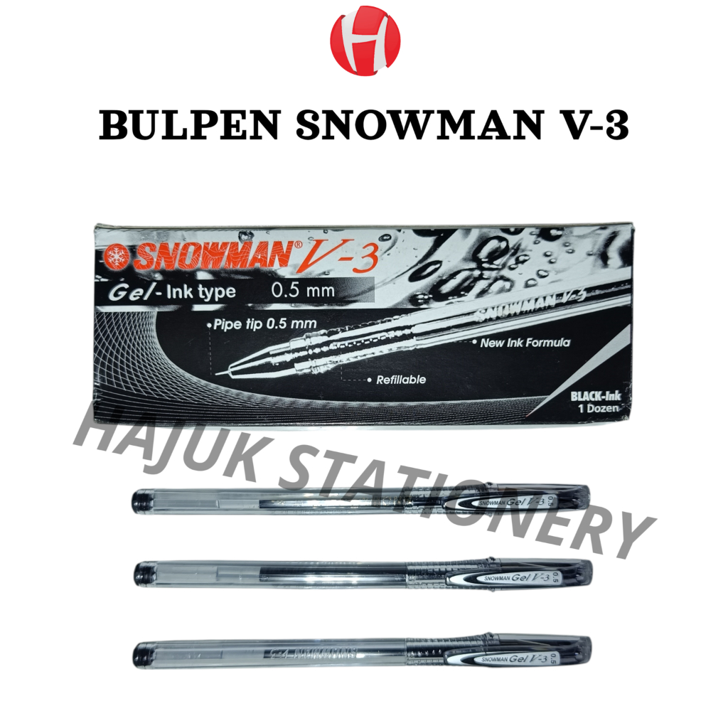 

GEL PEN SNOWMAN V-3 0.5mm