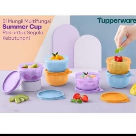 Kiddos Bowl Tupperware 250ml Summer Bowl Tupperware
