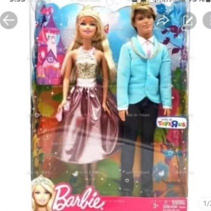 BARBIE OLD KEN  AND PRINCE