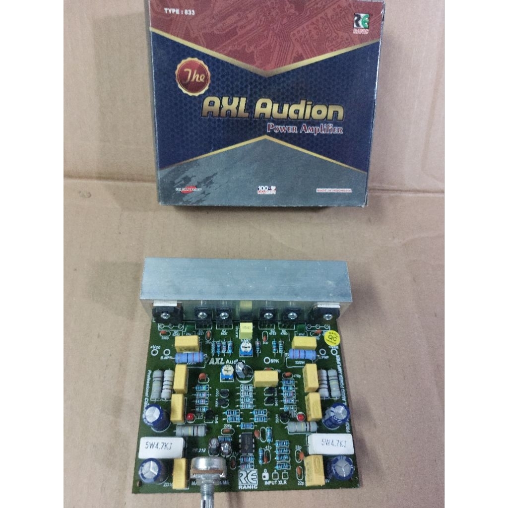 Kit Driver Power Amplifier AXL Audion Clone