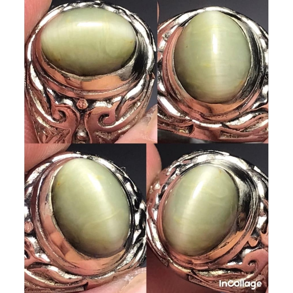 AKIK SILIMANITE CAT EYE