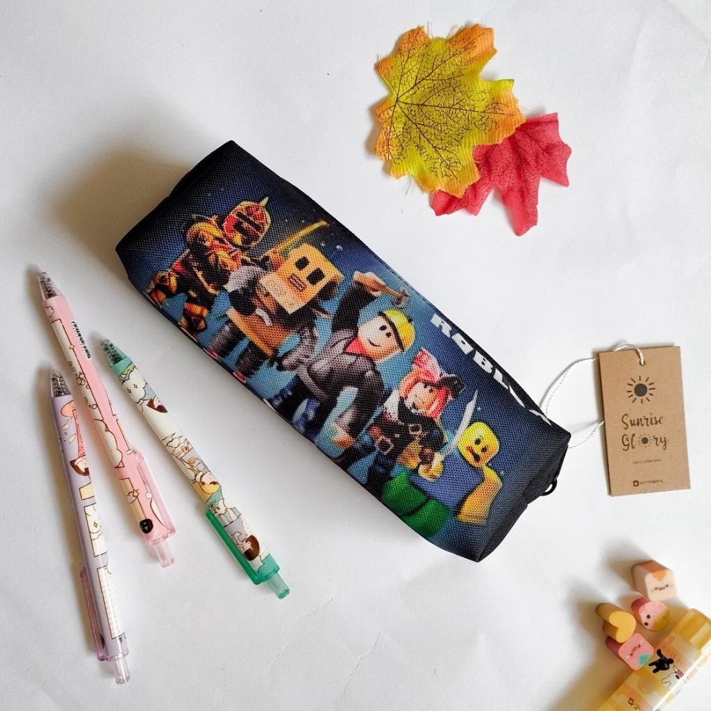 

Tempat pensil custom karakter dan nama | Motif Cowo