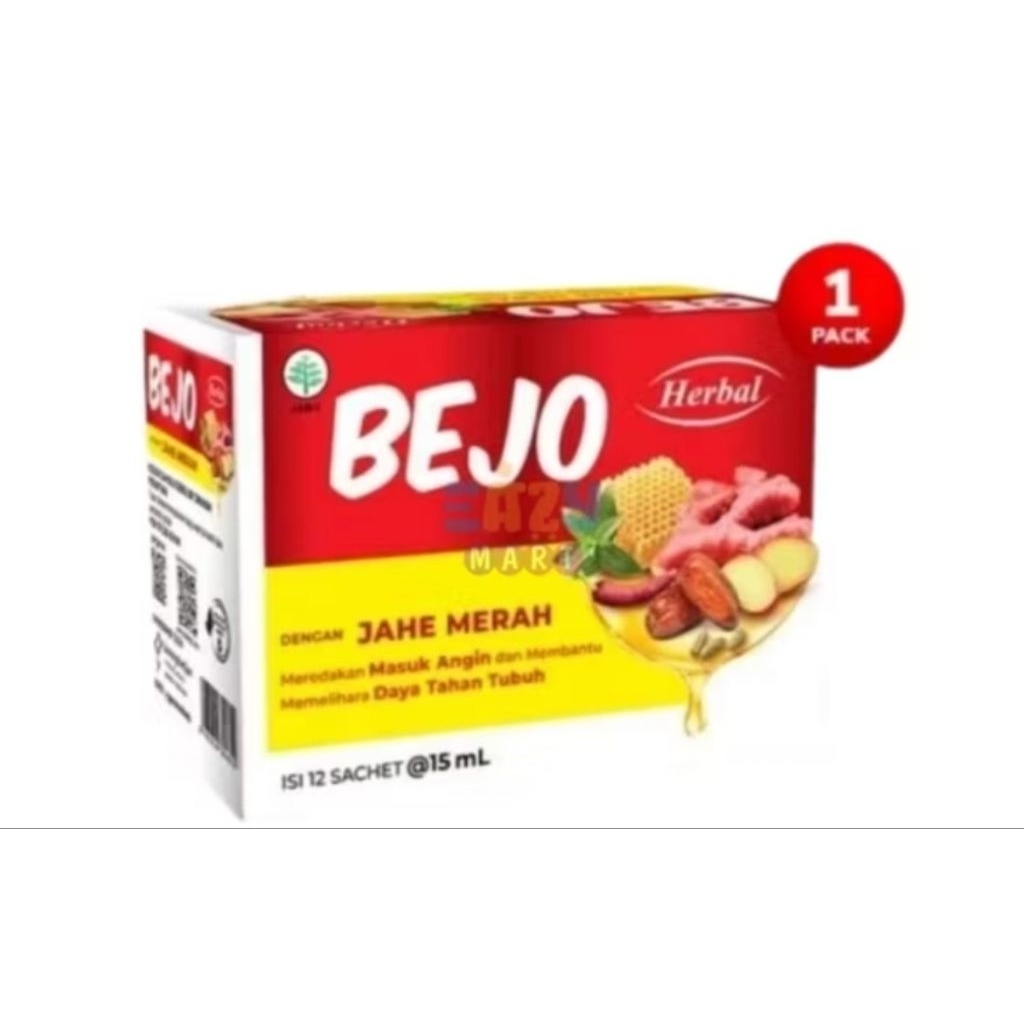

BEJO Jahe Merah 1 Box isi 12 Pcs