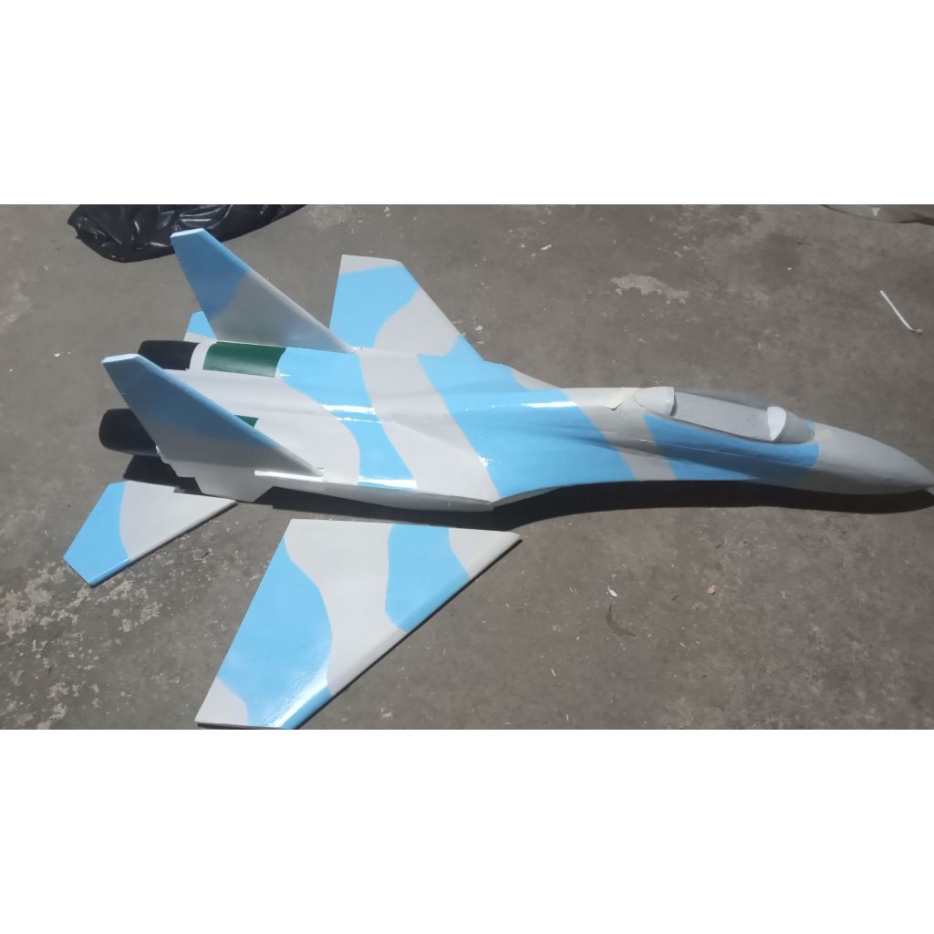 Kit pesawat RC jet shukoi su 30, kit pesawat jet