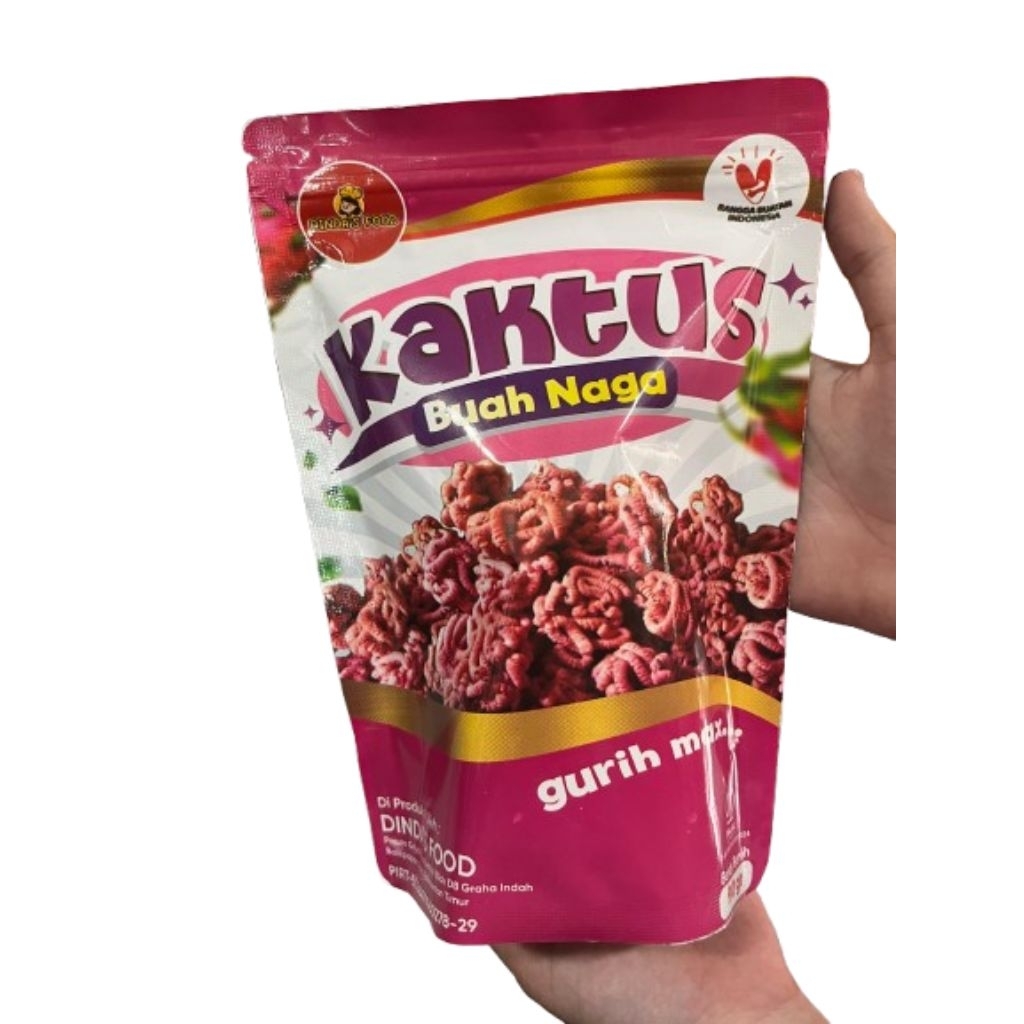 Kripik Kaktus Buah Naga 90gr