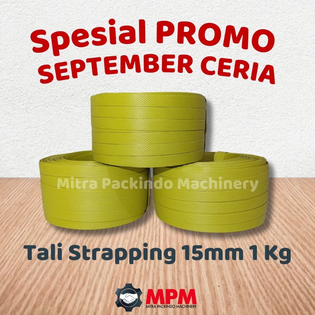 

[PROMO SEPTEMBER CERIA] Tali Packing Strapping Band 15mm 1 Kg