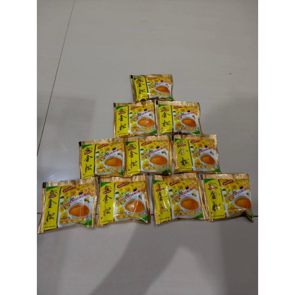 

teh krisan madu goldpine chrysanthemum dengan madu