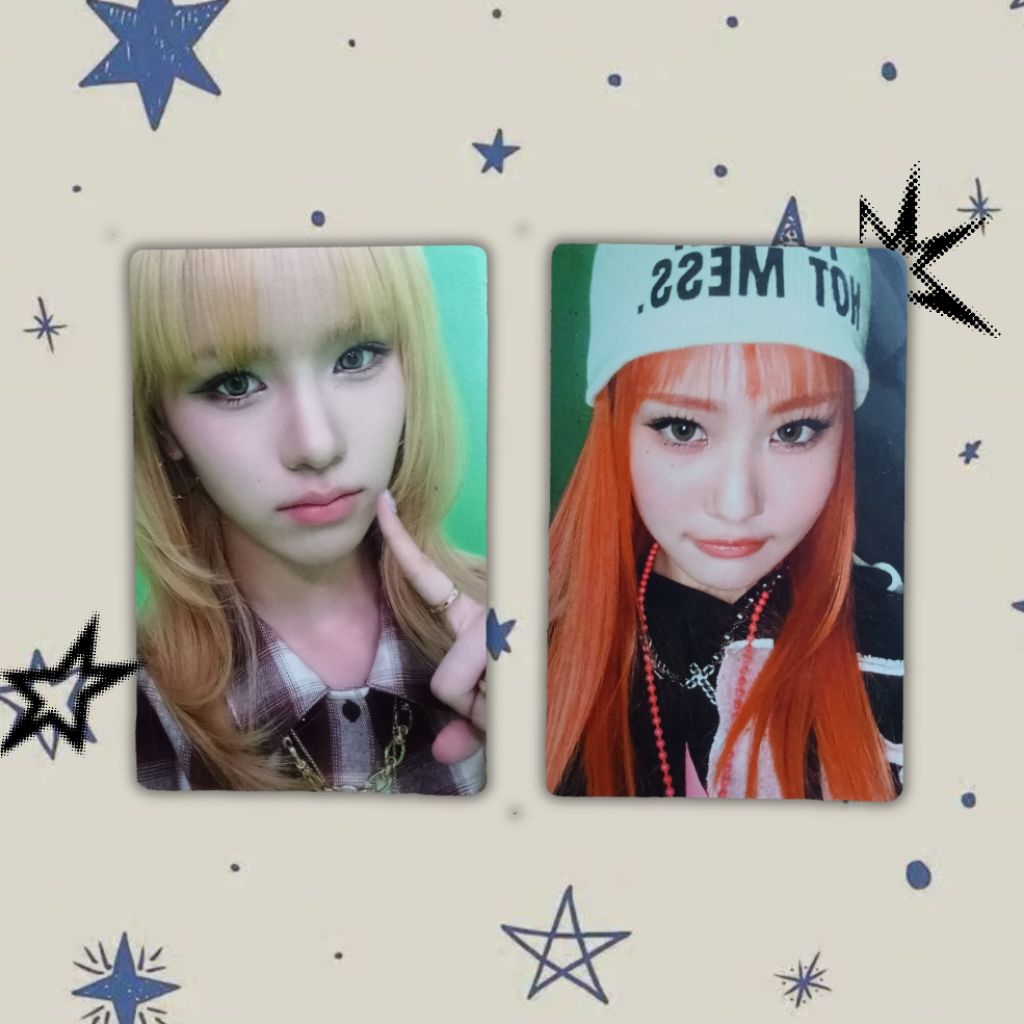YOUNG POSSE Photocard Doeun ATE THAT & Jieun XXL