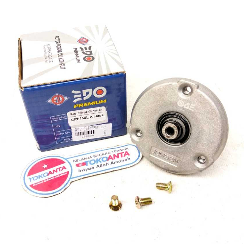 Rotor Pompa Oli Set Motor CRF 150 CRF150 Mega Pro Mono Verza Merk EDO