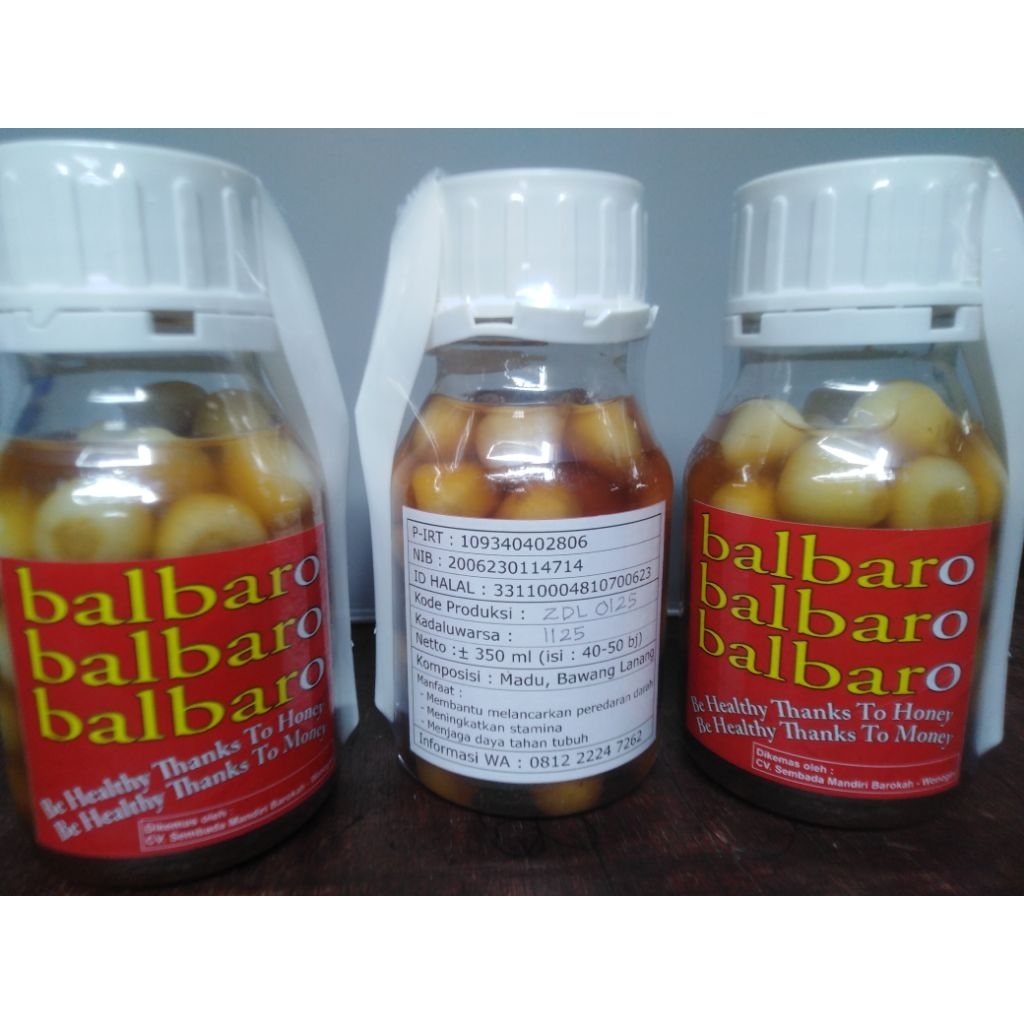 

BALBARO Madu Bawang Lanang
