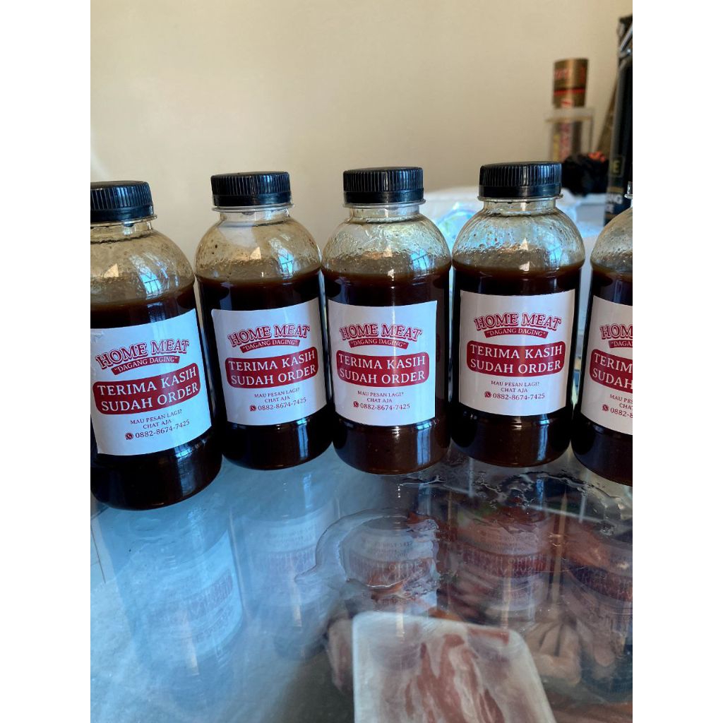 

HOMEMEAT SAUS BBQ DAN BLACKPAPER