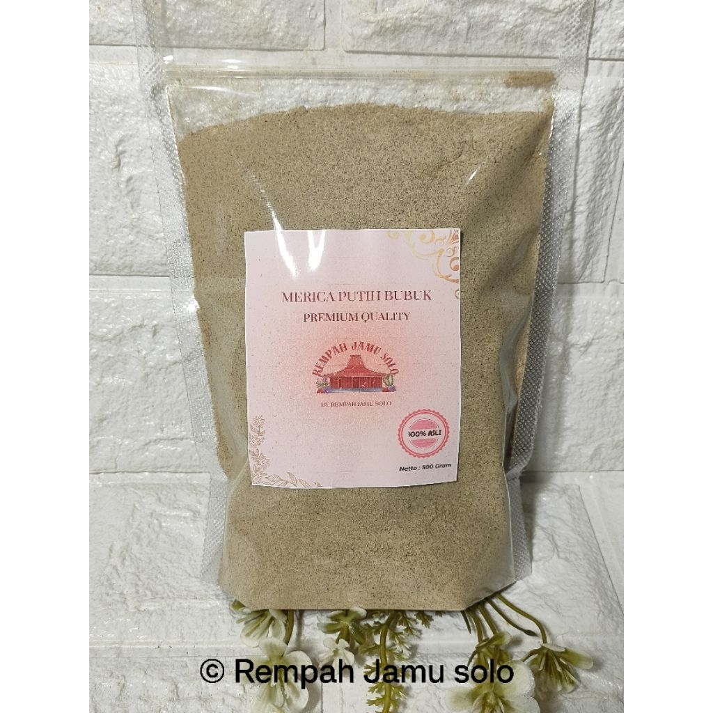 

MERICA BUBUK GRADE A 100 % Murni, Kemasan 500 Gr, 1 Kg