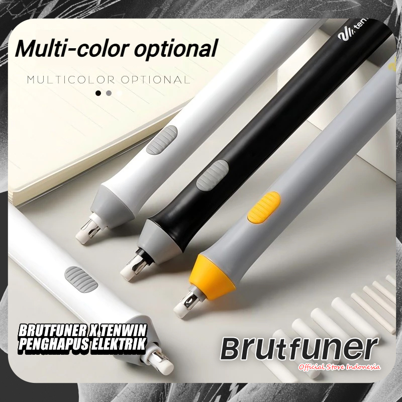 

Brutfuner X Tenwin TW8302-2 Electric Eraser Penghapus Elektrik Penghapus Pensil