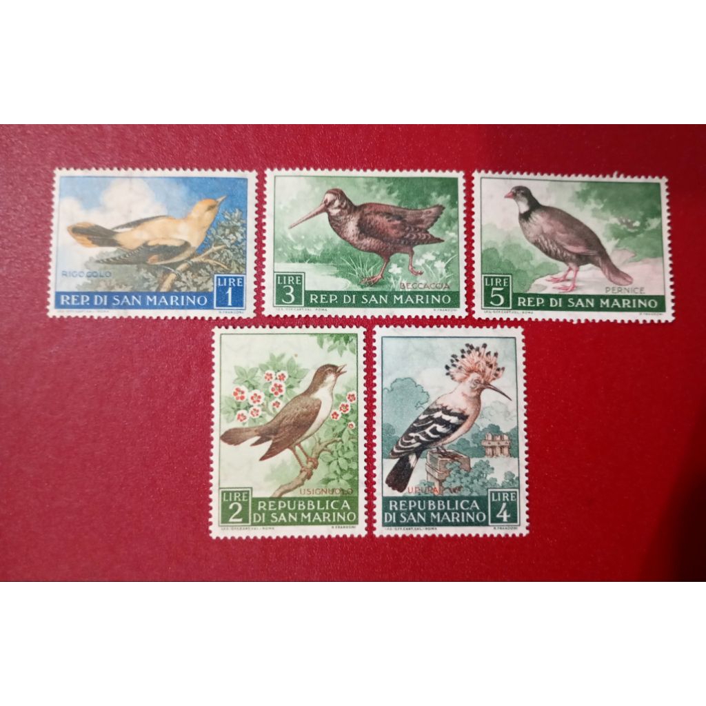 

PRANGKO REP DE SAN MARINO BURUNG