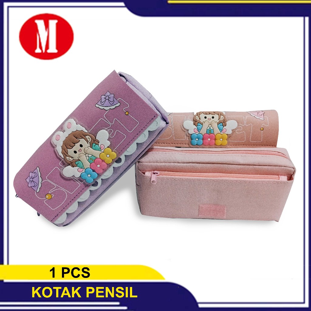 

Kotak Pensil Kain Resleting Kayagi ky 8557